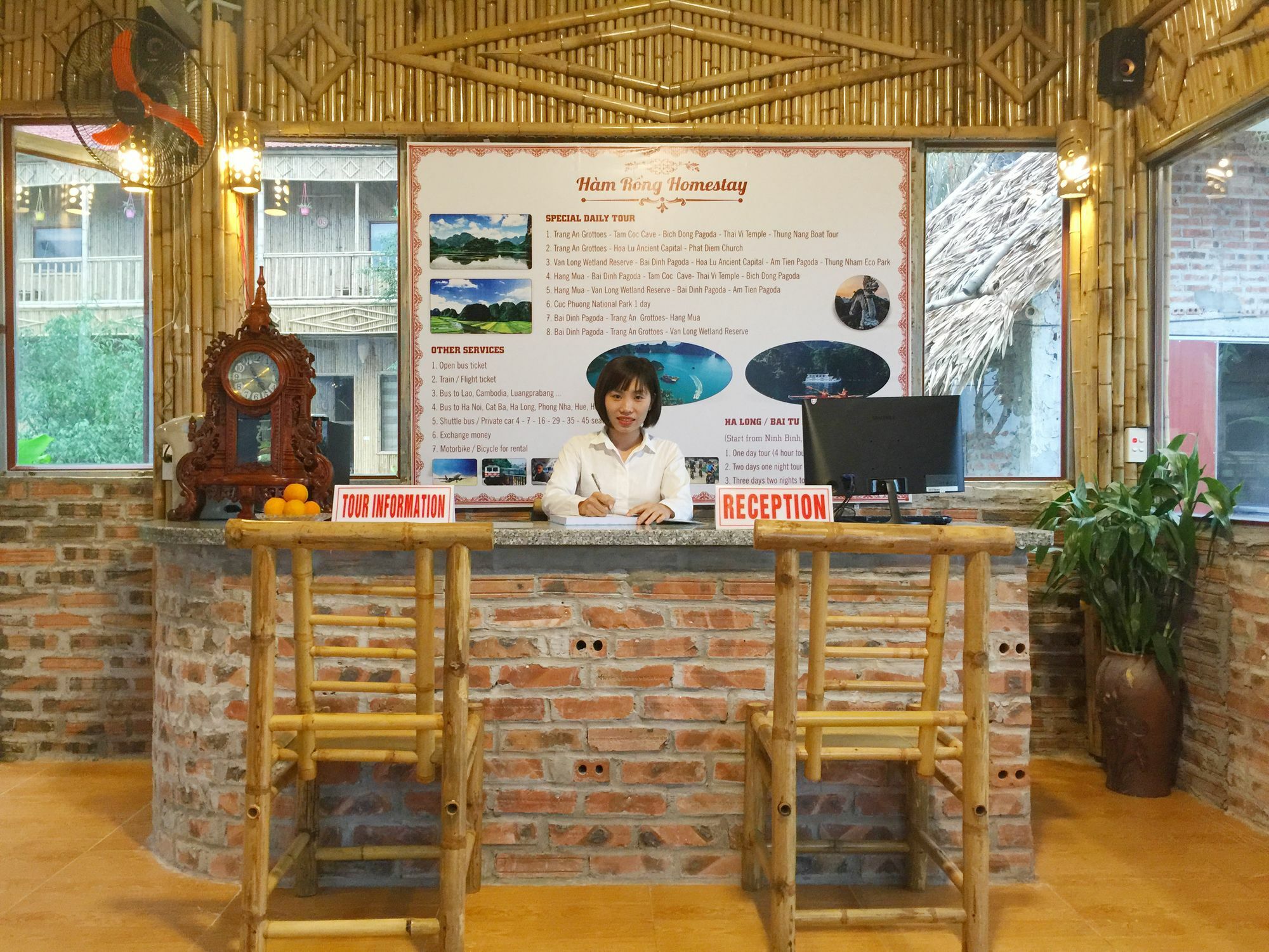 Ham Rong Homestay Ninh Binh Eksteriør bilde